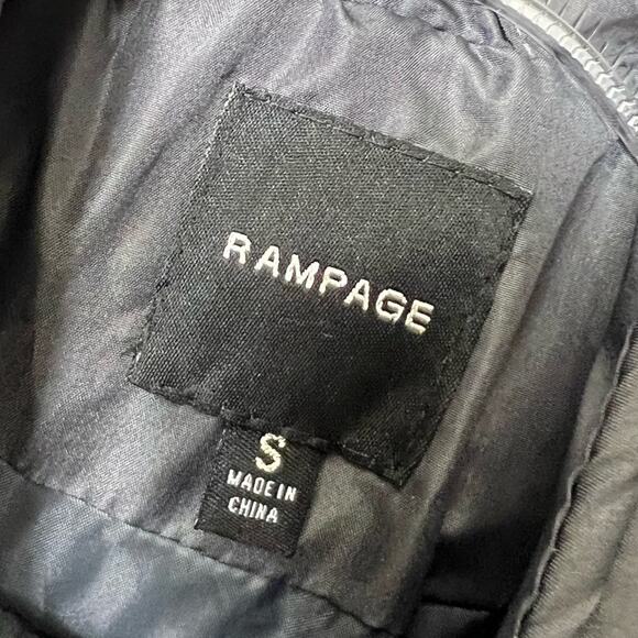 RAMPAGE CHARCOAL WOMEN SIZE SMALL PUFFER WINTER COAT BRAND NEW FROM MACY'S - Picture 6 of 7